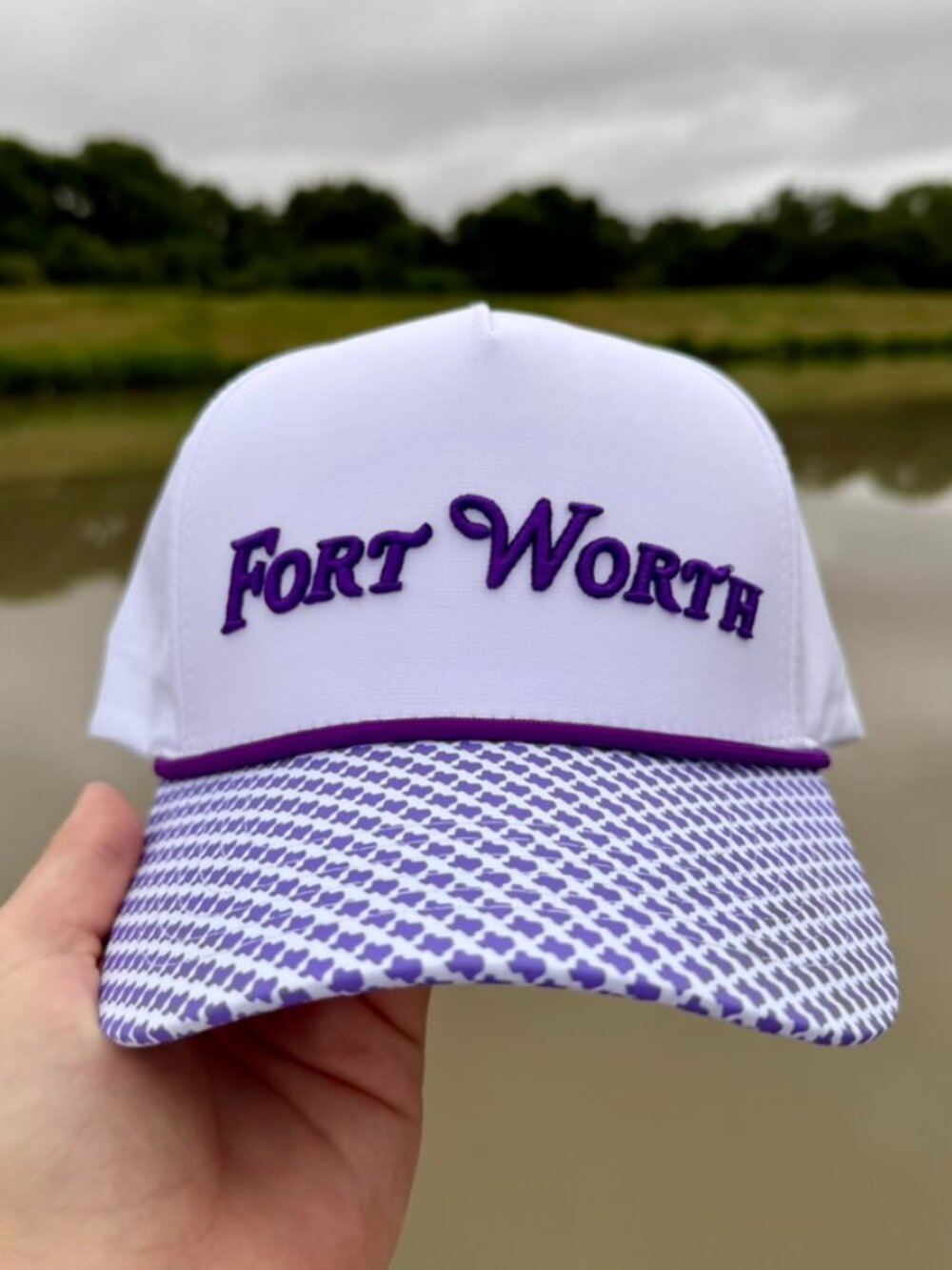 Fort Worth Texas Pattern Performance Rope Hat (Minor Defect) - Picture 5 of 5